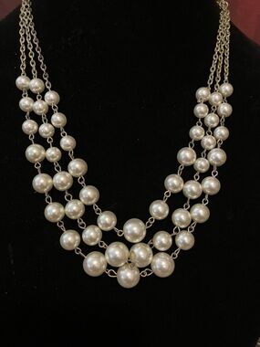 New Pearl Multi-Strand Necklace in Box